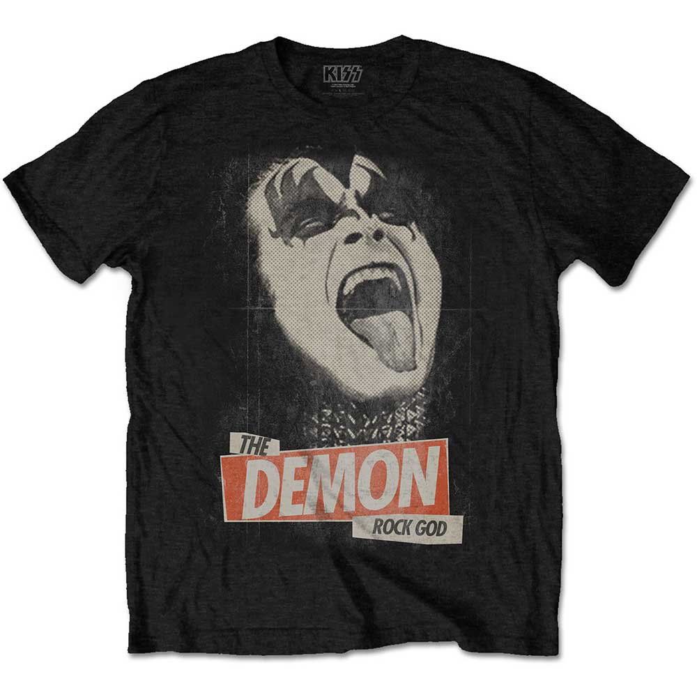 KISS キッス (エース・フレーリー 追悼 ) - The Demon Rock / Tシャツ / メンズ - PGS